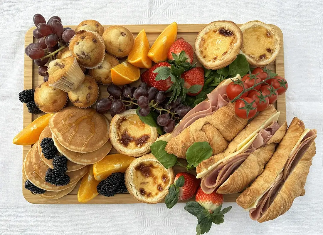 all in breakfast grazing platter